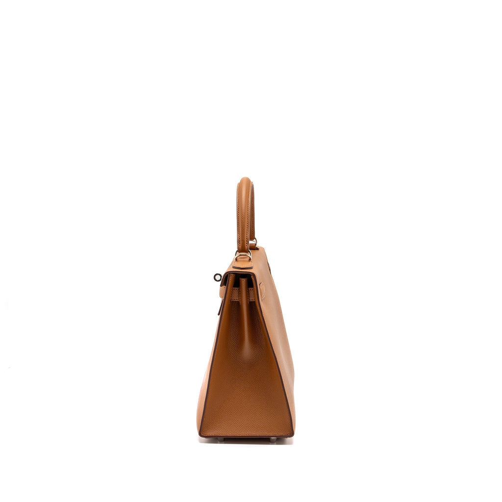 HERMES KELLY 28 LETTER H LIMITED EPSOM / SOMBRERO/ MYSORE GOLD/ CAPUCINE / ROUGE H SHW