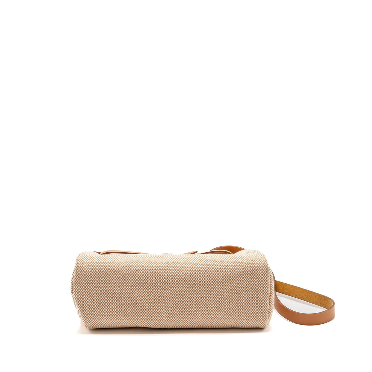 HERMES HERBAG 31 ZIP BAG TOILE CRISS VIKING/VACHE HUNTER LEATHER ECRU-BEIGE-NATURE/NATURE SHW