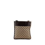 GUCCI MESSENGER BAG GG SUPREME CANVAS/LEATHER BROWN/GREEN/RED SHW