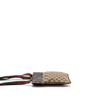GUCCI MESSENGER BAG GG SUPREME CANVAS/LEATHER BROWN/GREEN/RED SHW