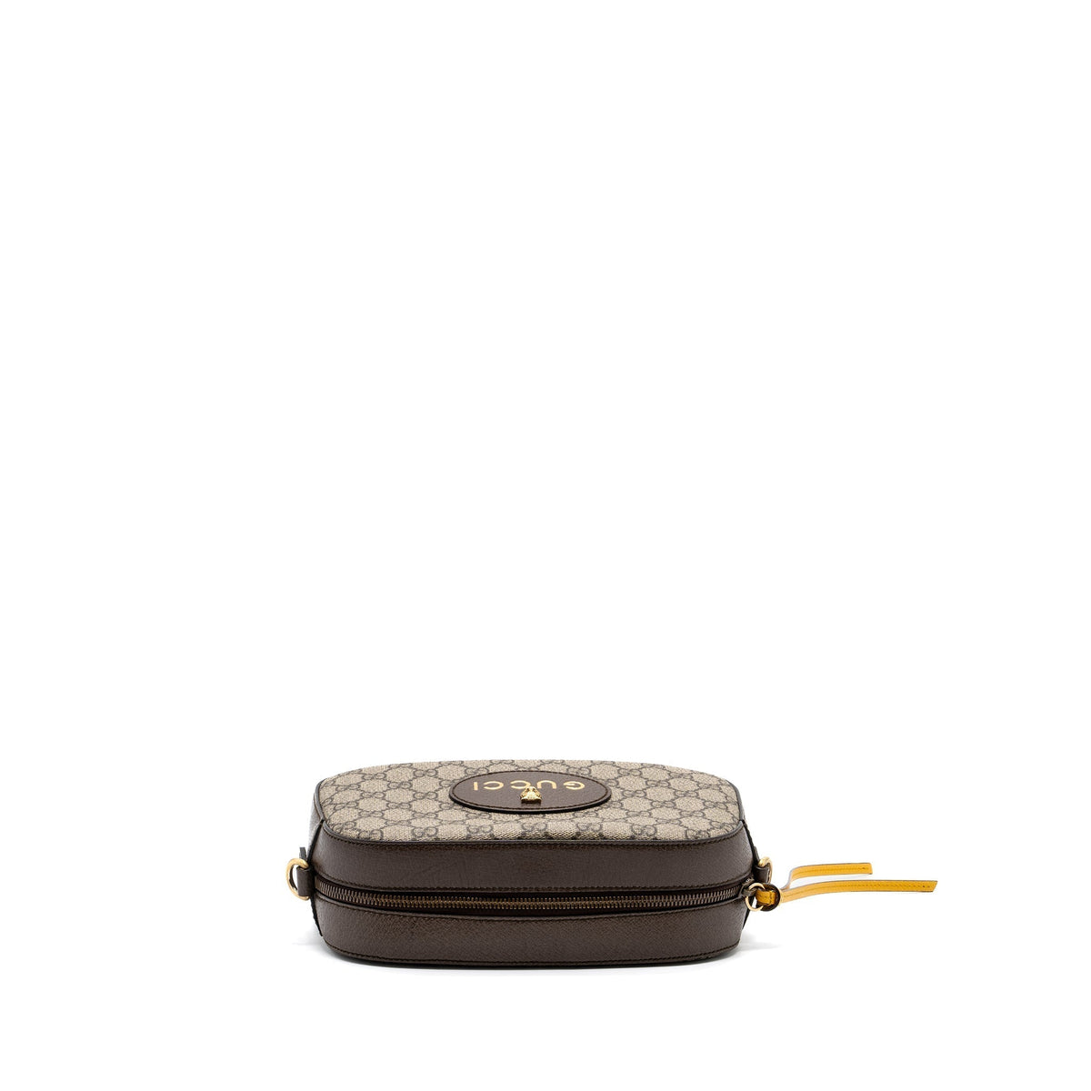 GUCCI CAMERA BAG GG SUPREME CANVAS BROWN/ MULTICOLOUR GHW