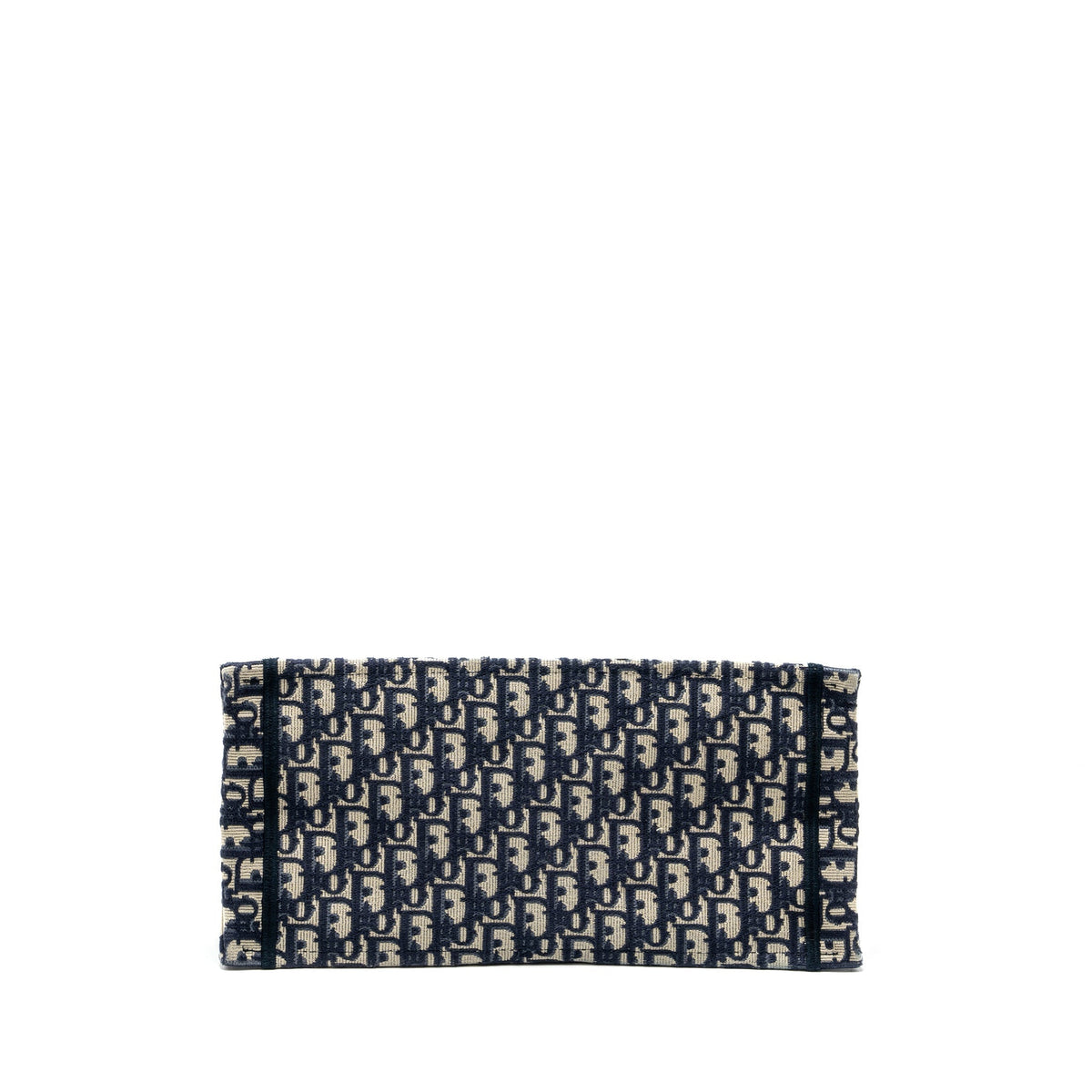 DIOR MEDIUM BOOK TOTE BLUE DIOR OBLIQUE EMBROIDERY