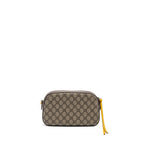 GUCCI CAMERA BAG GG SUPREME CANVAS BROWN/ MULTICOLOUR GHW