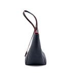 LOUIS VUITTON LOCK ME TOTE BAG CALFSKIN NAVY SHW
