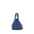 HERMES PICOTIN 18 CLEMENCE DEEP BLUE GHW