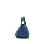 HERMES PICOTIN 18 CLEMENCE DEEP BLUE GHW