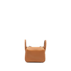 HERMES MINI LINDY CLEMENCE GOLD SHW