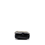 CHANEL MINI 22 BAG SHINY CALFSKIN BLACK GHW (MICROCHIP)