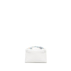 HERMES KELLY POCHETTE SWIFT NEW WHITE SHW