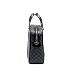 LOUIS VUITTON BRIEFCASE/DOCUMENT BAG DAMIER GRAPHITE CANVAS BLACK SHW