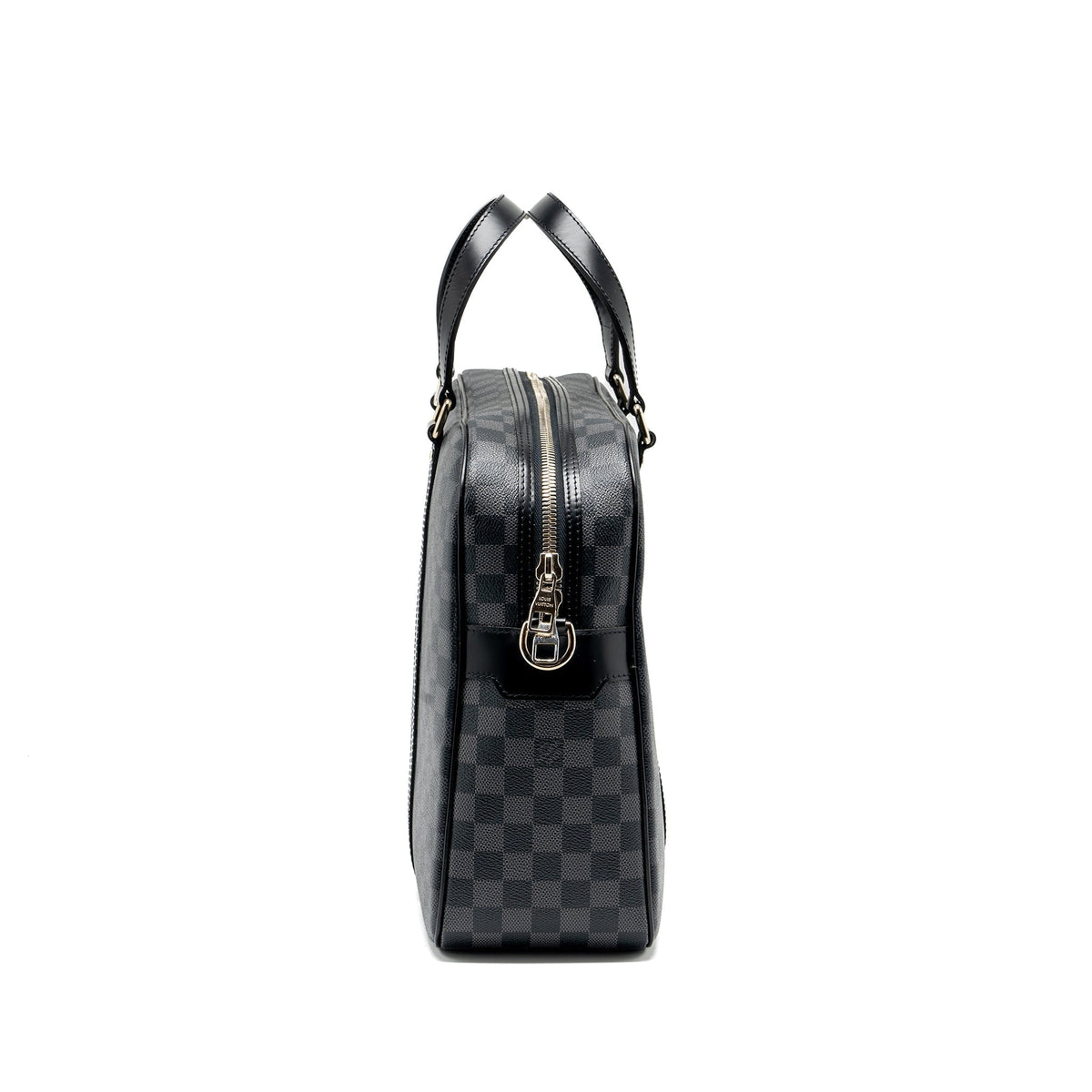 LOUIS VUITTON BRIEFCASE/DOCUMENT BAG DAMIER GRAPHITE CANVAS BLACK SHW