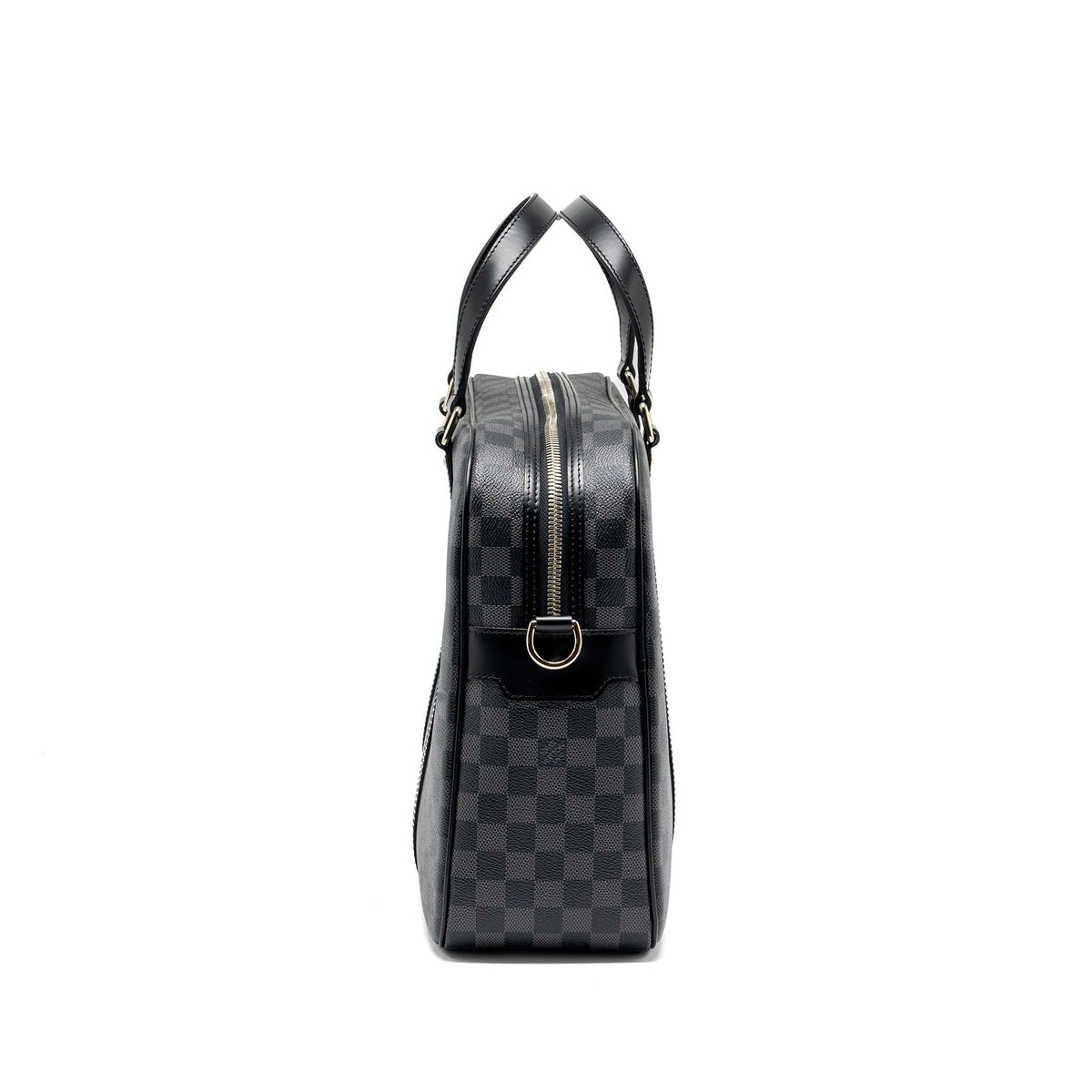 LOUIS VUITTON BRIEFCASE/DOCUMENT BAG DAMIER GRAPHITE CANVAS BLACK SHW