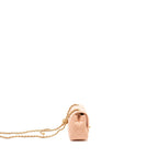 CHANEL PEARL CRUSH MINI SQUARE FLAP BAG LAMBSKIN LIGHT PINK GHW (MICROCHIP)