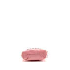 Chanel MINI 22 BAG SHINY CALFSKIN Pink SHW (Microchip)