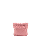 Chanel MINI 22 BAG SHINY CALFSKIN Pink SHW (Microchip)
