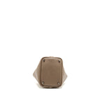 Hermes picotin 18 lock bag clemence etoupe SHW