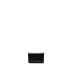 Saint Laurent/YSL Cassandre Envelope Card Case Grained Lambskin Black SHW