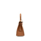 Hermes Kelly 28 Toile H/Swift Ecru/Gold SHW