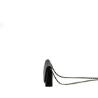CHANEL CLASSIC WALLET ON CHAIN CAVIAR BLACK SHW (MICROCHIP)