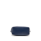 LOEWE SMALL PUZZLE BAG CALFSKIN NAVY SHW