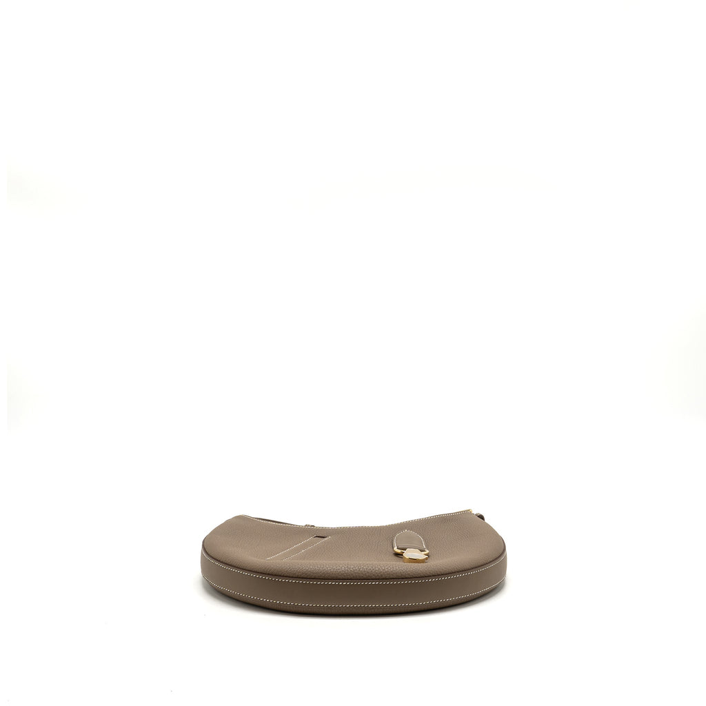 Hermes P’tit Arcon Bag Togo/Swift Etoupe LGHW