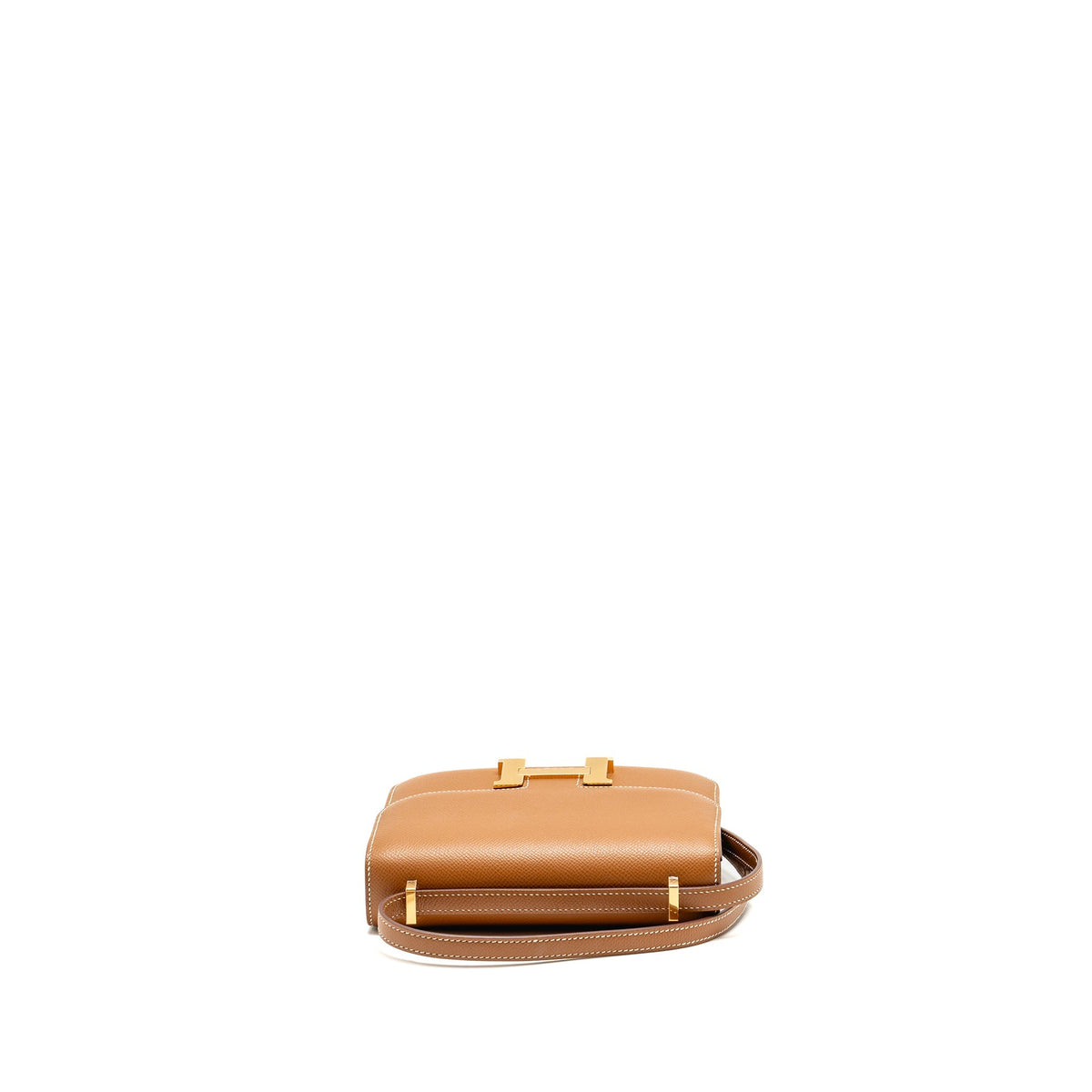 Hermes Mini Constance Epsom Gold GHW