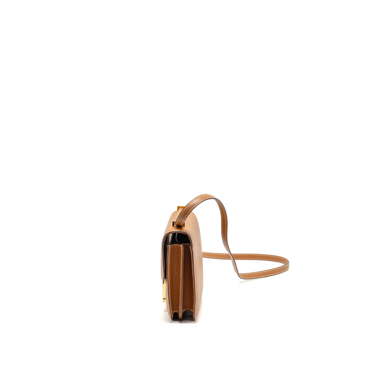 Hermes Mini Constance Epsom Gold GHW