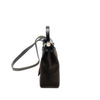 HERMES HERBAG 31 ZIP BAG CANVAS/HUNTER LEATHER EBENE/NOIR SHW