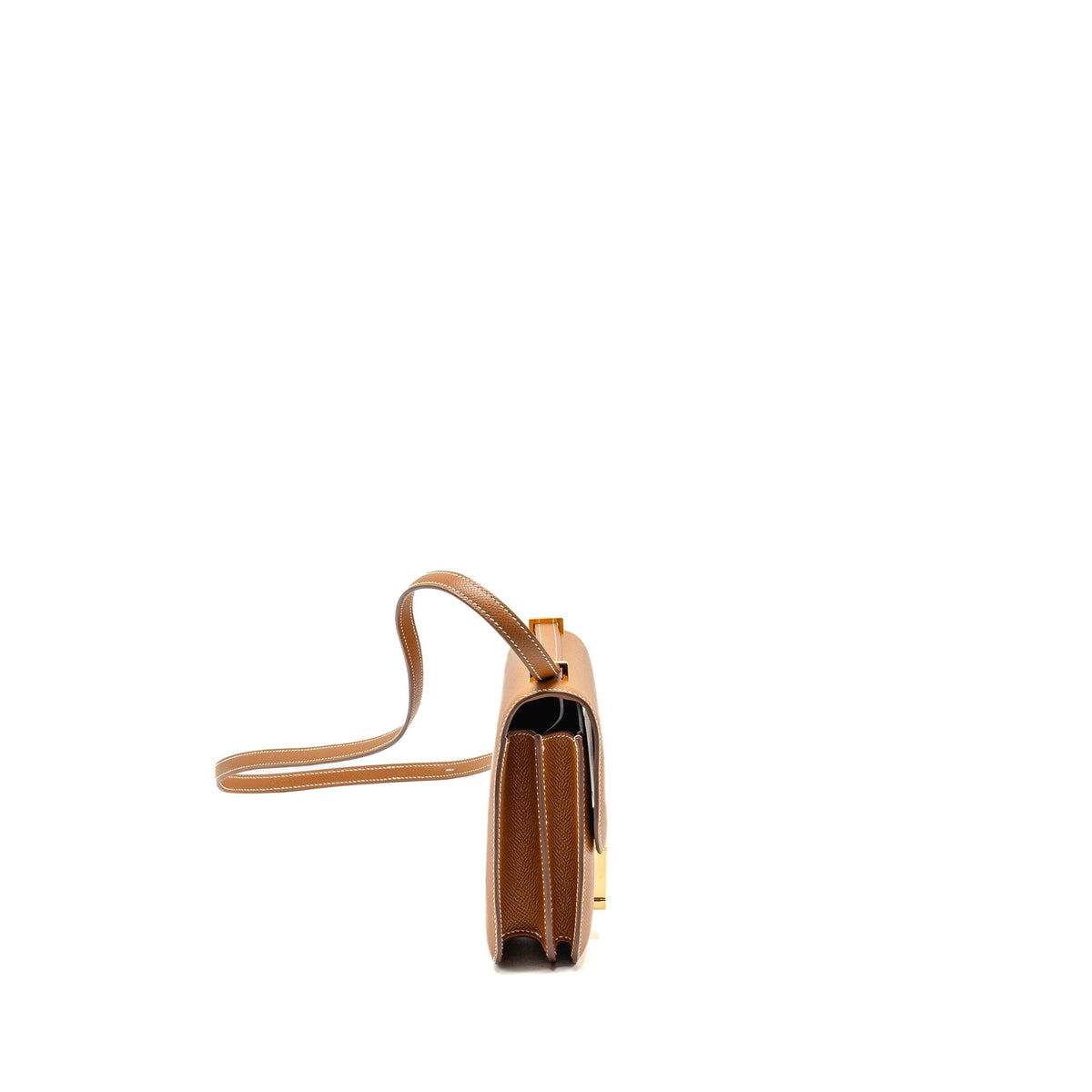 Hermes Mini Constance Epsom Gold GHW