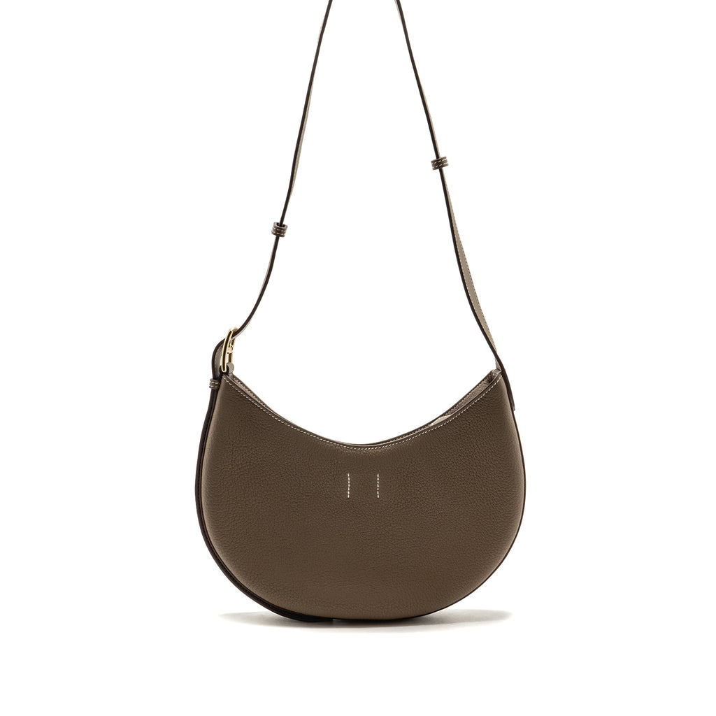Hermes P’tit Arcon Bag Togo/Swift Etoupe LGHW