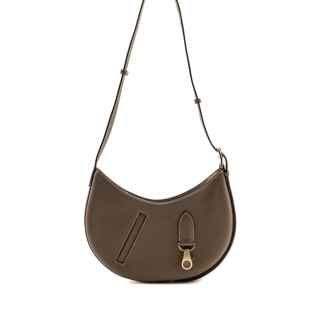 Hermes P’tit Arcon Bag Togo/Swift Etoupe LGHW