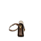 GUCCI HORSEBIT 1955 SHOULDER BAG GG SUPREME CANVAS/LEATHER BEIGE/BROWN GHW