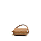 GUCCI HALF HORSEBIT MINI BAG CALFSKIN BROWN GHW