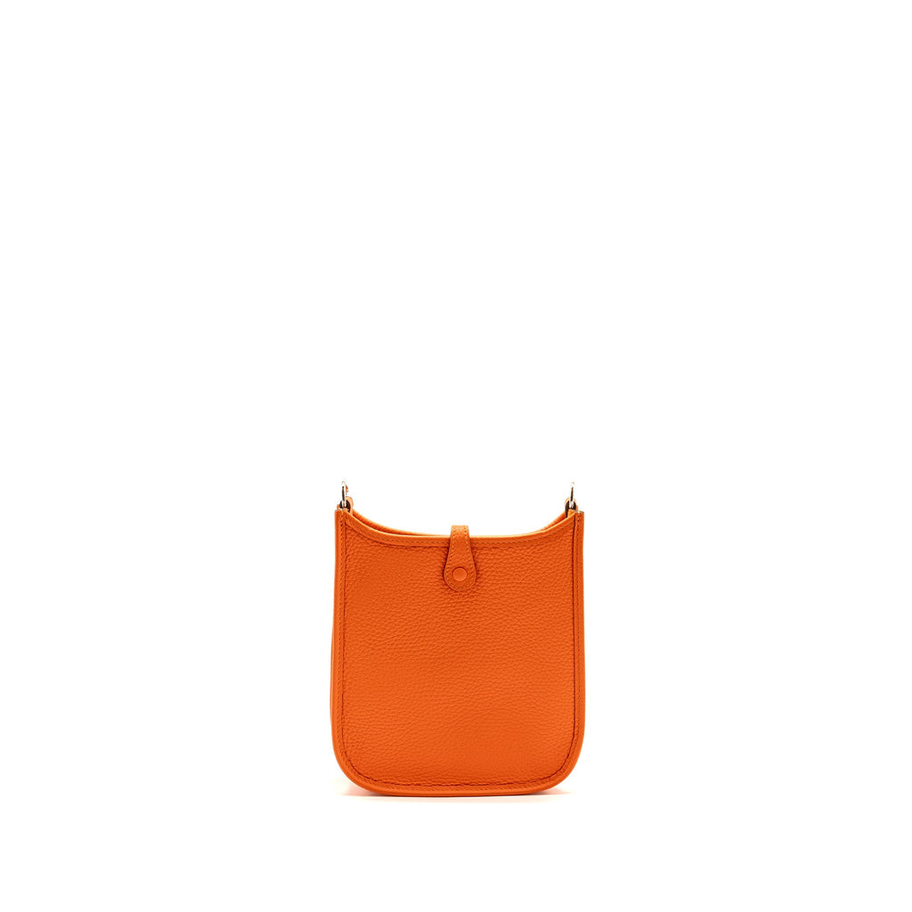 HERMES MINI EVELYNE CLEMENCE ORANGE SHW