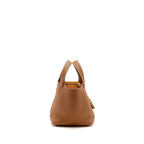 HERMES PICOTIN 18 LOCK BAG CLEMENCE CALFSKIN GOLD GHW