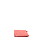 CHANEL CHEVRON CLUTCH LAMBSKIN PINK GHW