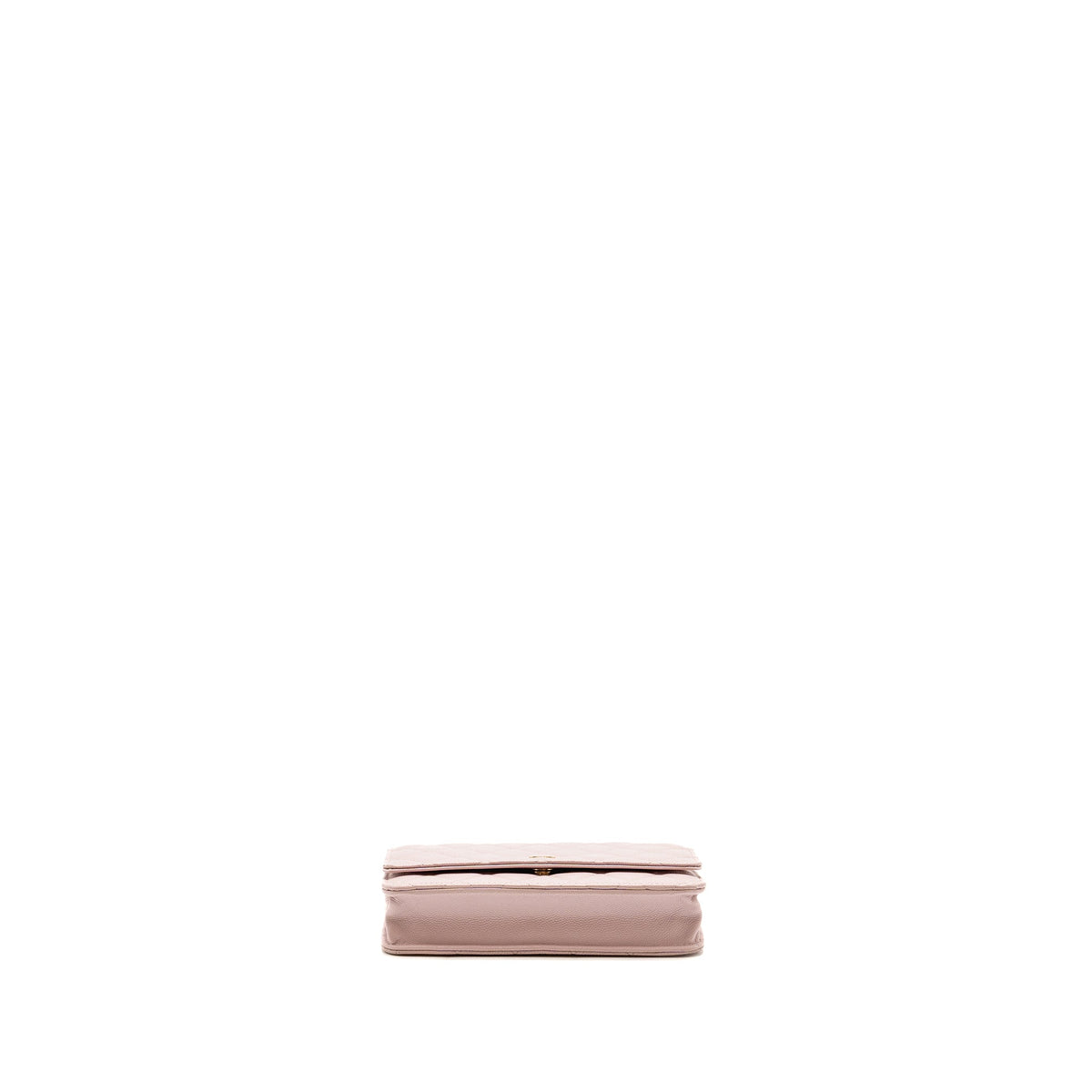 CHANEL CLASSIC WALLET ON CHAIN CAVIAR LIGHT PINK LGHW