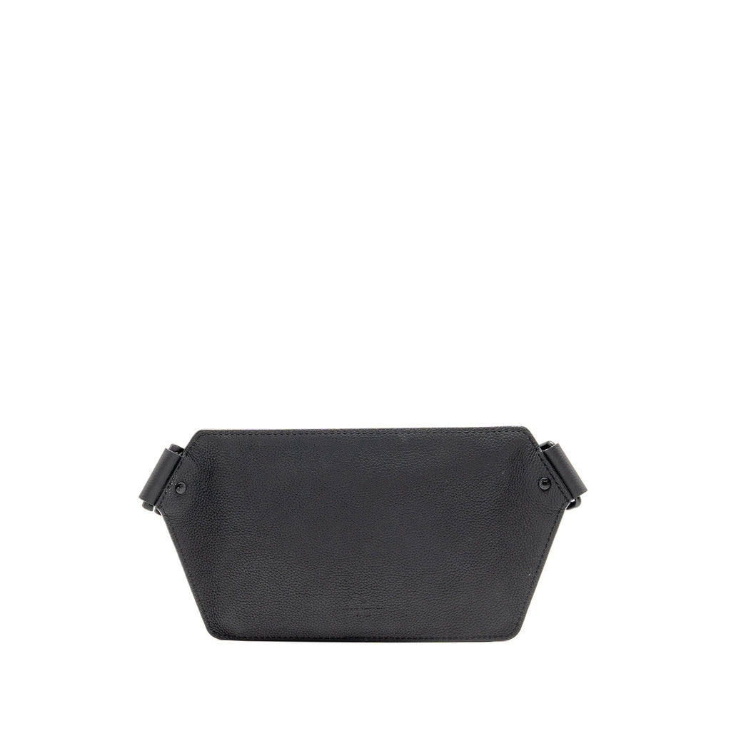 LOUIS VUITTON AEROGRAM TAKEOFF SLING BLACK GRAINED CALFSKIN BLACK HARDWARE