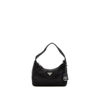 PRADA REEDITION 2000 NYLON SHOULDER BAG BLACK SHW