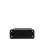 LOUIS VUITTON CAPUCINES MM CALFSKIN BLACK GHW