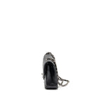 CHANEL MEDIUM CLASSIC DOUBLE FLAP BAG CAVIAR BLACK SHW