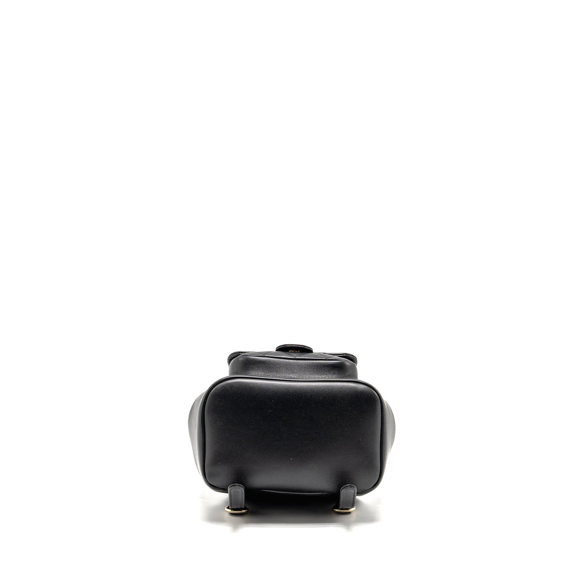 CHANEL 24P MINI DUMA BACKPACK CALFSKIN BLACK LGHW (MICROCHIP)