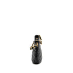 CHANEL 22K HOBO SHOULDER BAG LAMBSKIN BLACK GHW