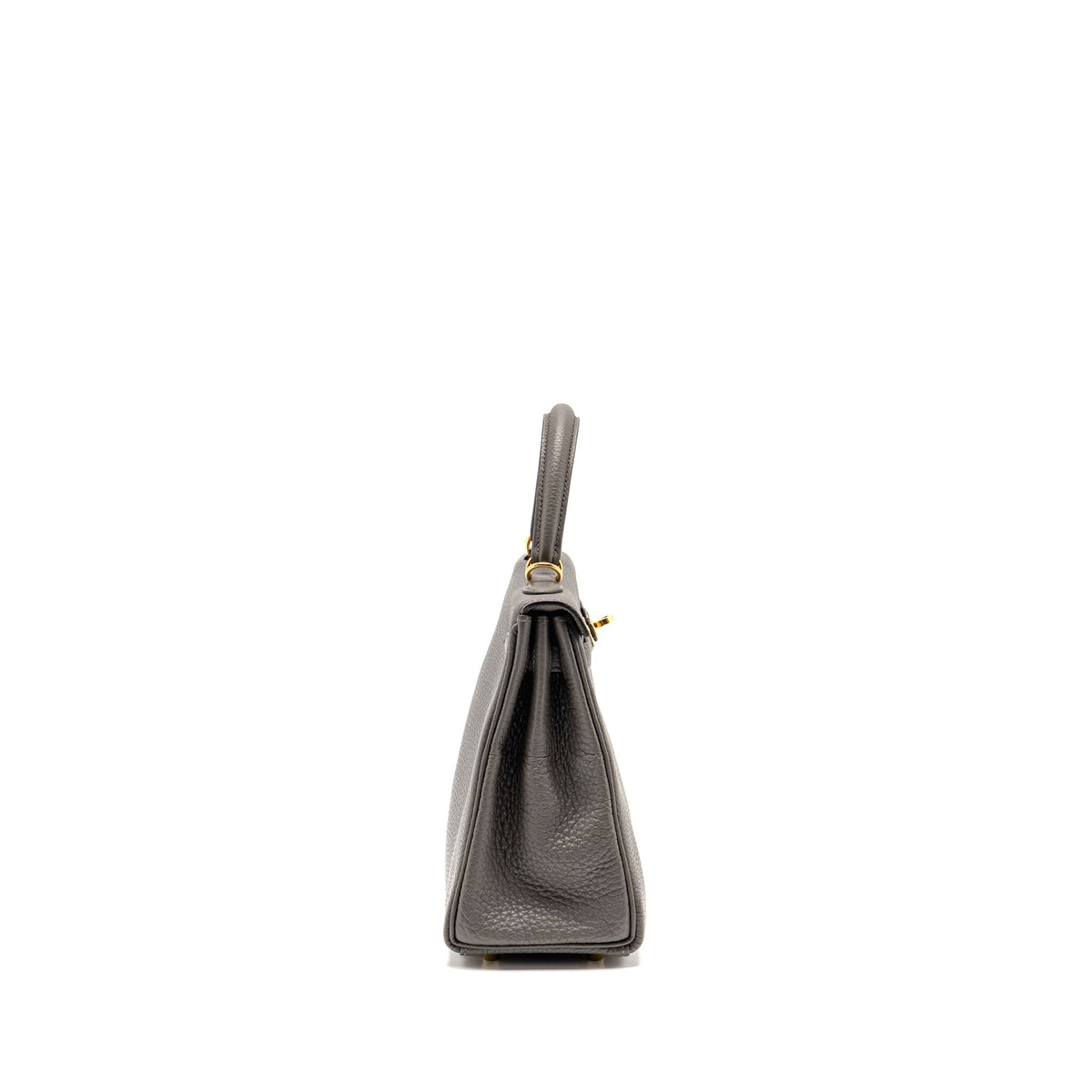 Hermes Kelly 25 togo gris etain GHW