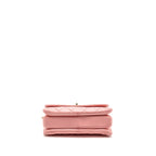 CHANEL TOP HANDLE TRENDY CC FLAP BAG LAMBSKIN PINK LGHW