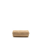 Miu Miu Clutch Bag Nappa Leather Beige GHW