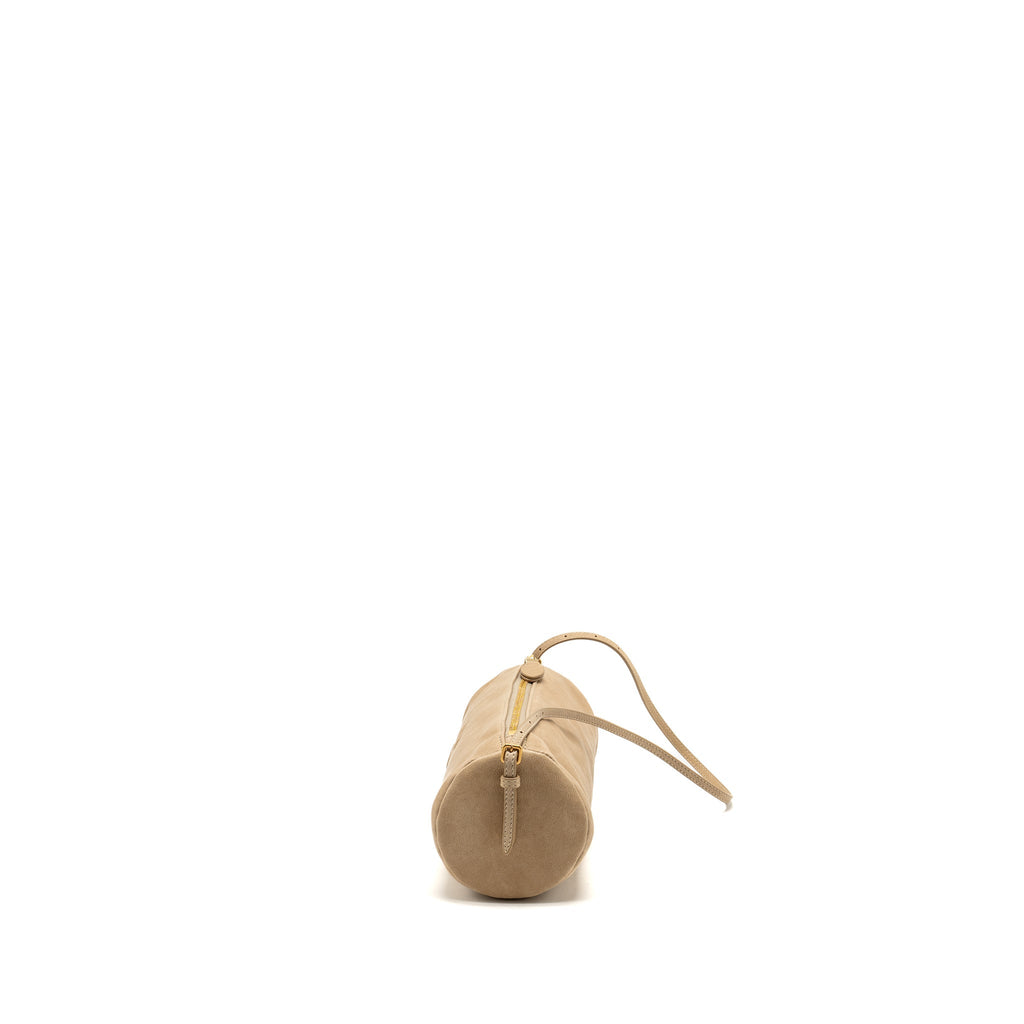 Miu Miu Clutch Bag Nappa Leather Beige GHW