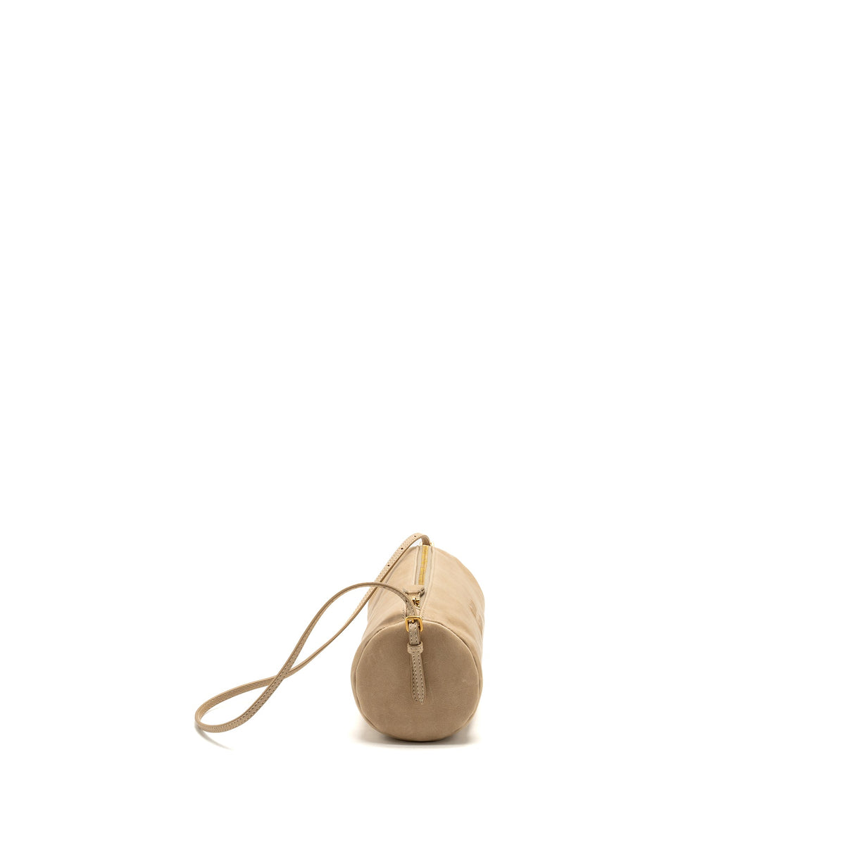 Miu Miu Clutch Bag Nappa Leather Beige GHW