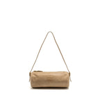 Miu Miu Clutch Bag Nappa Leather Beige GHW