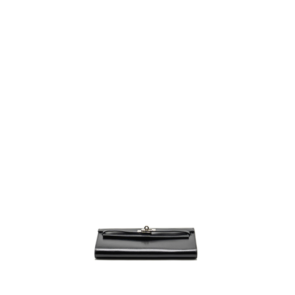 HERMES KELLY TO GO BOX BLACK SHW